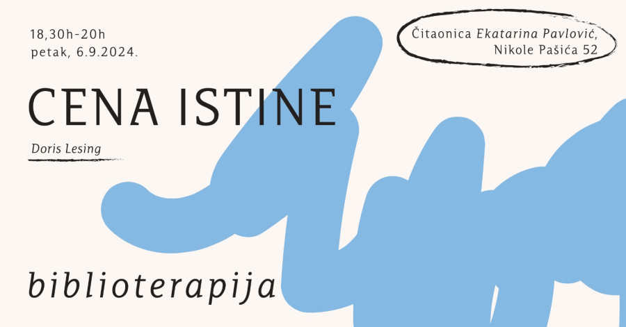 Biblioterapija: "Cena istine", Doris Lesing